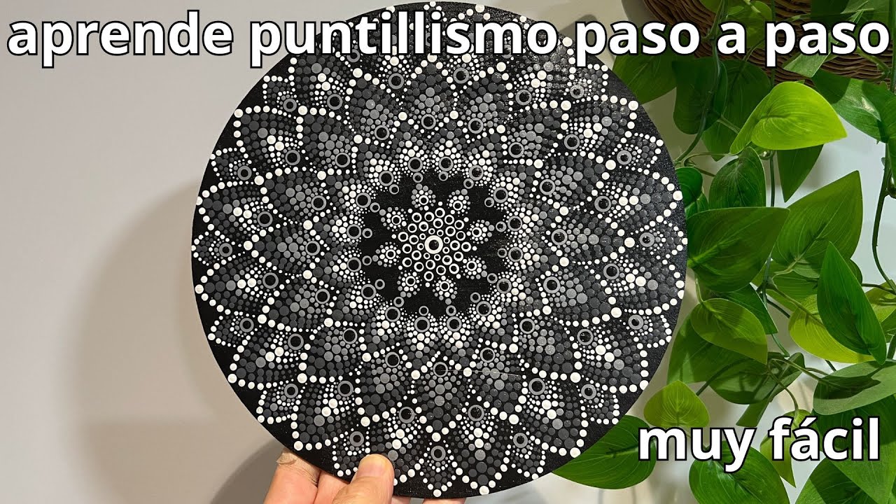 aprende puntillismo paso a paso