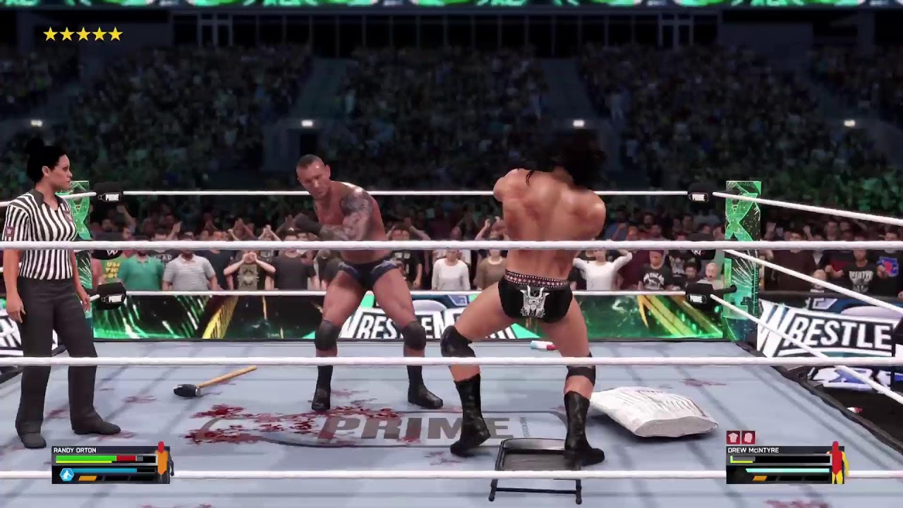 Randy Orton V Drew McIntyre Match