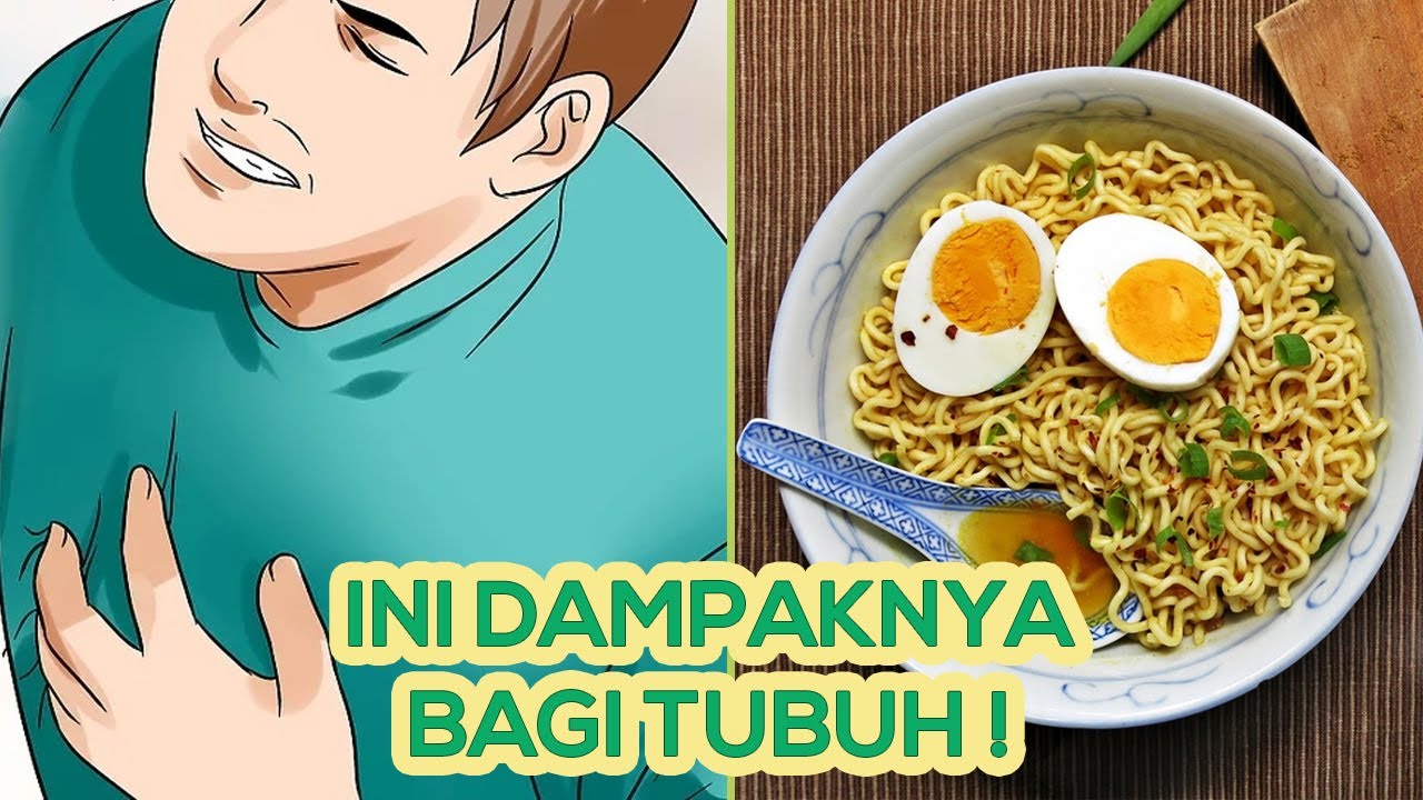 Sering Makan Mie Instan ? Hati-Hati ! Ini Bahaya Makan Mie Instan Bagi Kesehatan Tubuh