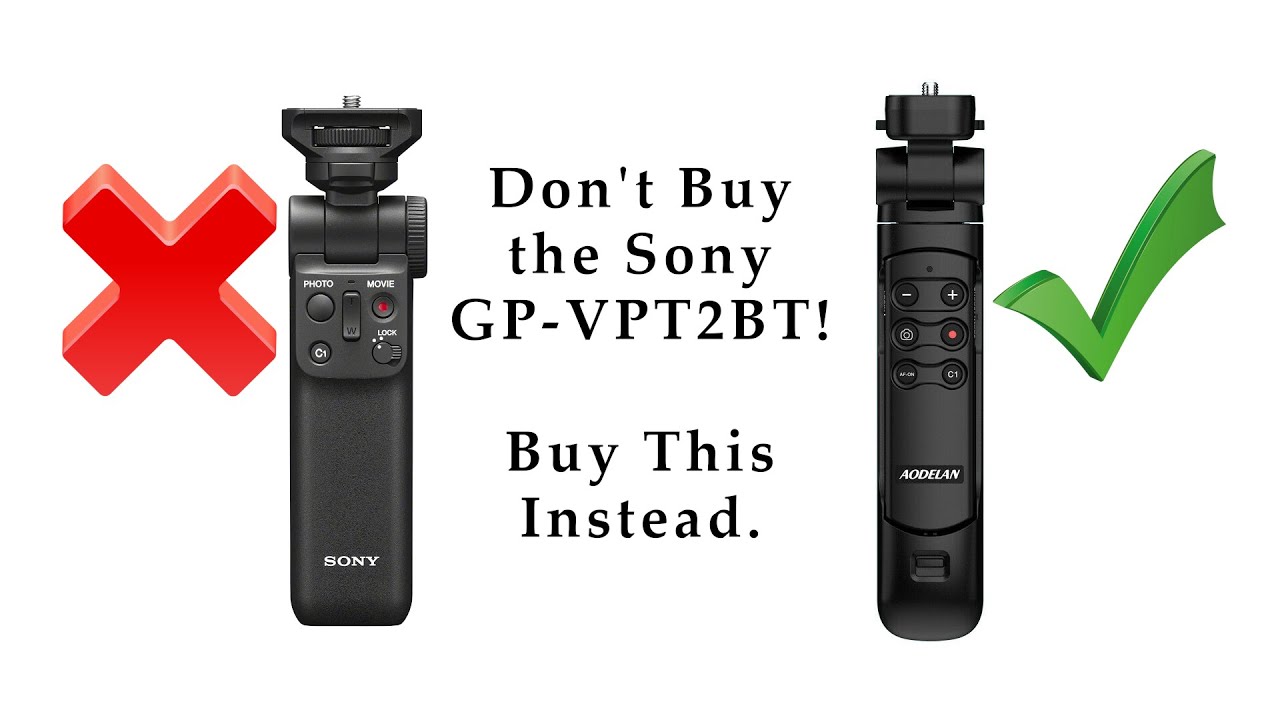 Don't buy Sony Vlog Grip! Buy this instead!