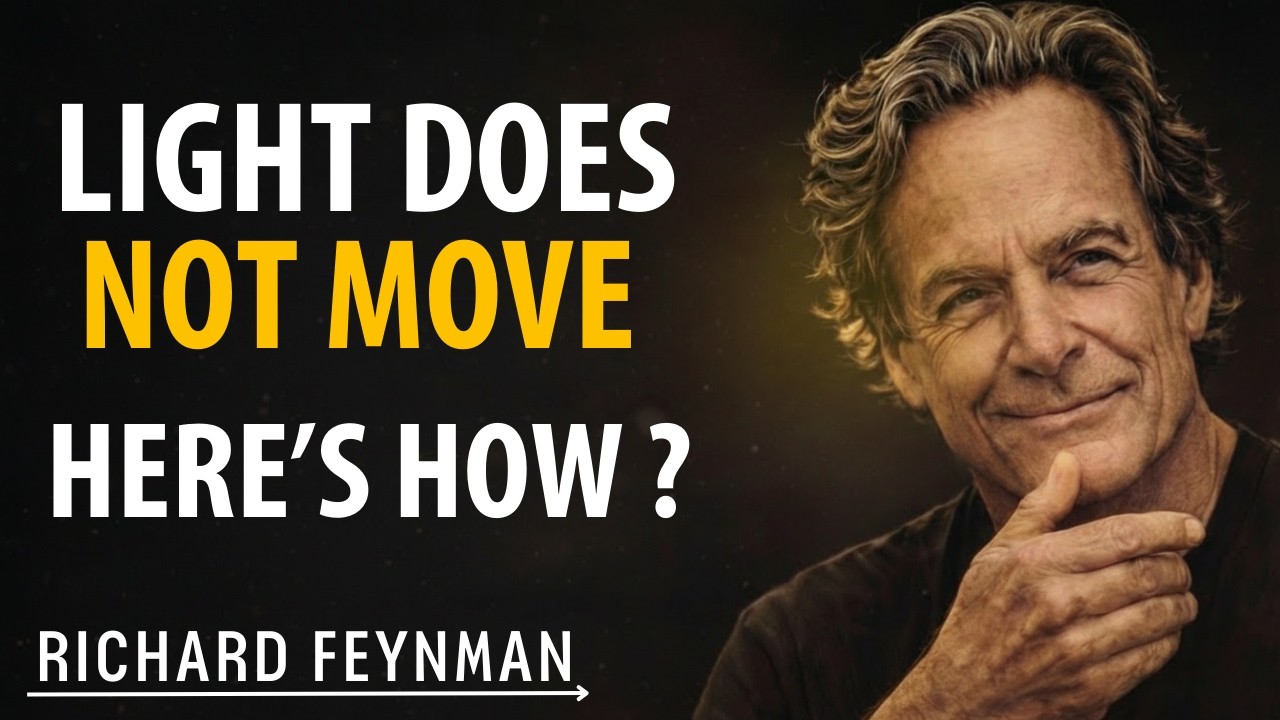 Feynman Explains Why Light Does Not Move