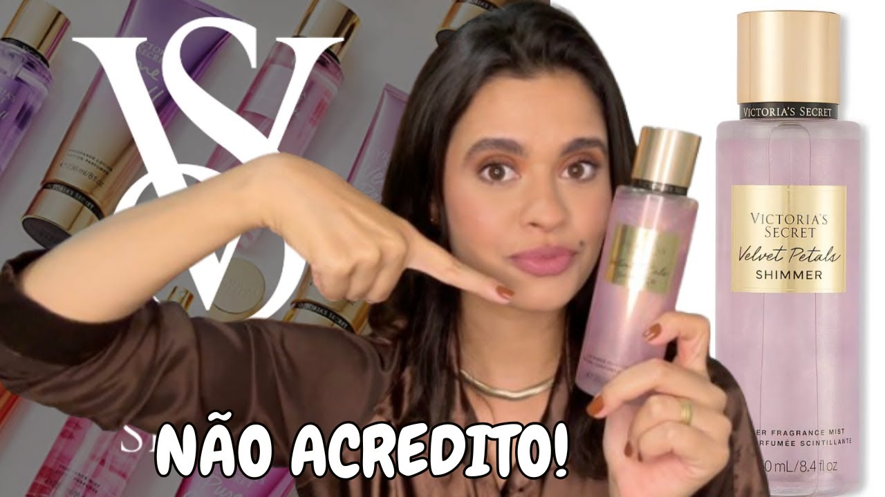 BODY SPLASH VICTORIA'S SECRETS | VELVET PETALS SHIMMER | RESENHA