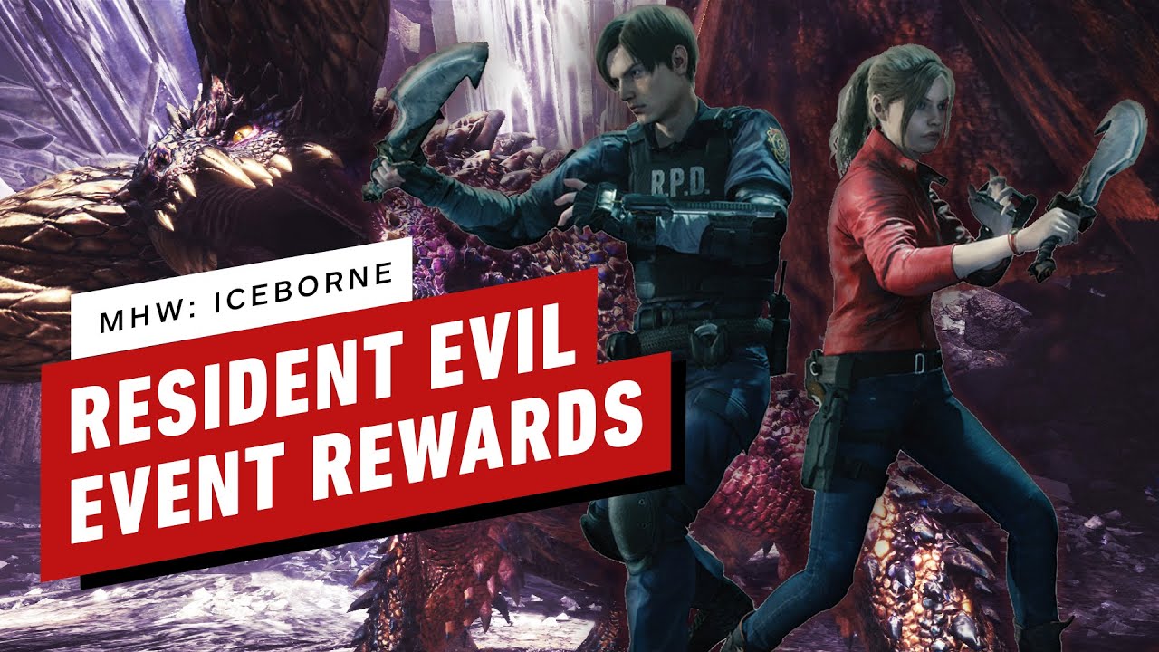 Monster Hunter World: Iceborne x Resident Evil Event Quest Items