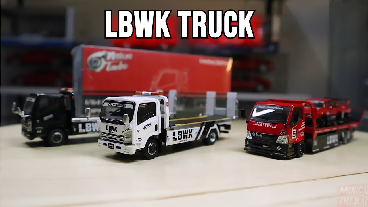 DIECAST TRUCK, MICRO TURBO TRUCK VS MINI GT TRUCK LIBERTY WALK
