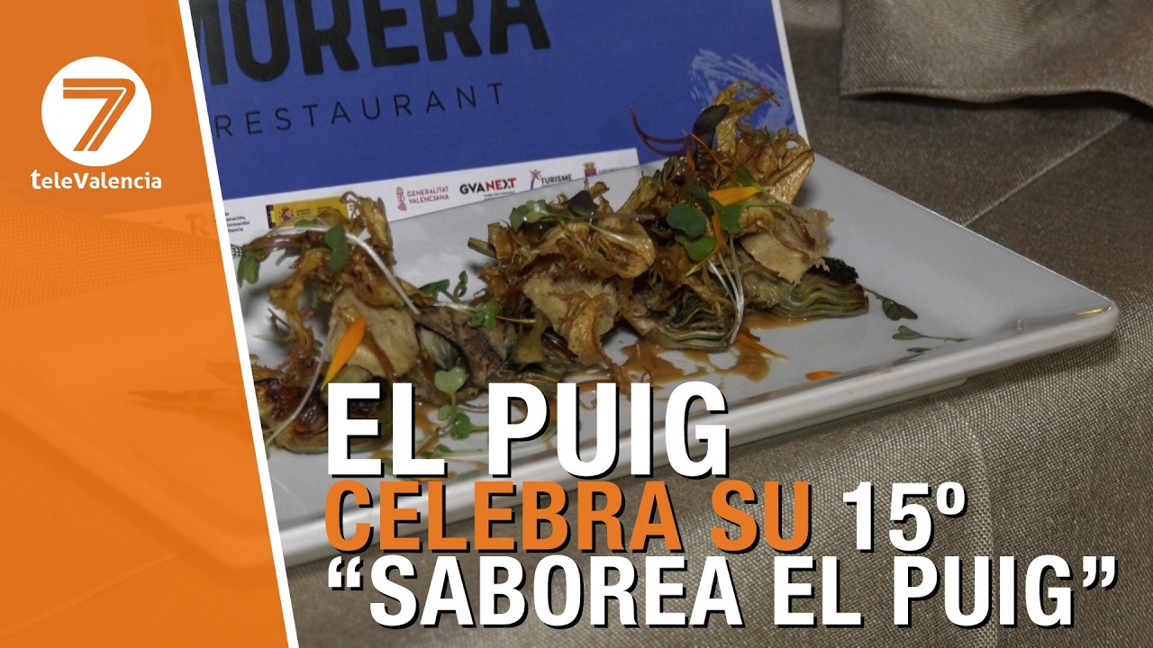 El Puig de Santa María presenta la XV edición de las jornadas “Saborea El Puig”