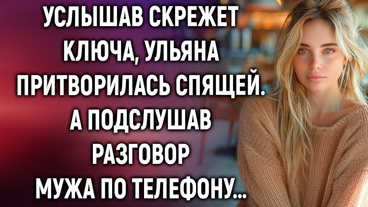 Услышав скрежет ключа, Ульяна сделала вид, что спит. А подслушав разговор мужа по телефону…