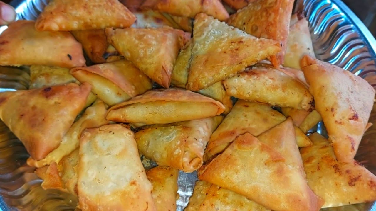 How samosa strips are made#how to fold samosa#easy samosa recipe 
