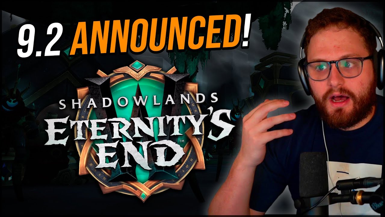 Reacting to 9.2 Announcement - Tier Sets Are back, New Raid, 2 Legendaries, AOTC Time Gated?!
