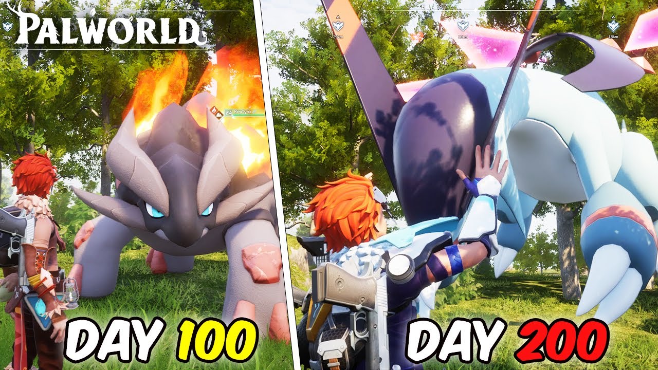 I Survived 200 Days In Palworld ( Hindi )