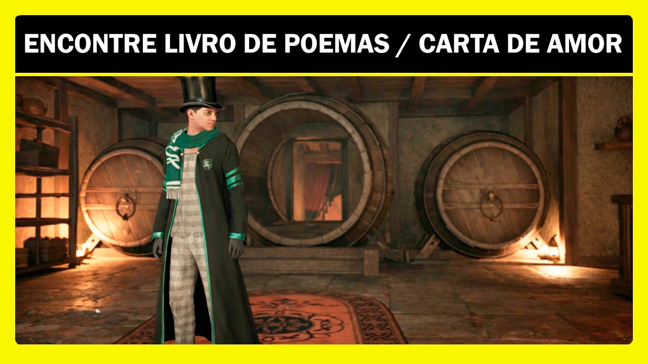 Hogwarts Legacy - Encontre o Livro de Poemas de Ágabo Philbert e a Carta de Amor de Otto Dibble