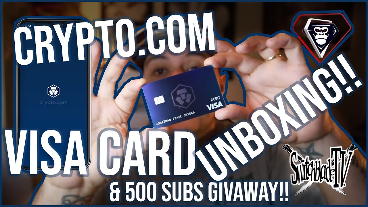 Crypto.Com Visa Card Unboxing!!