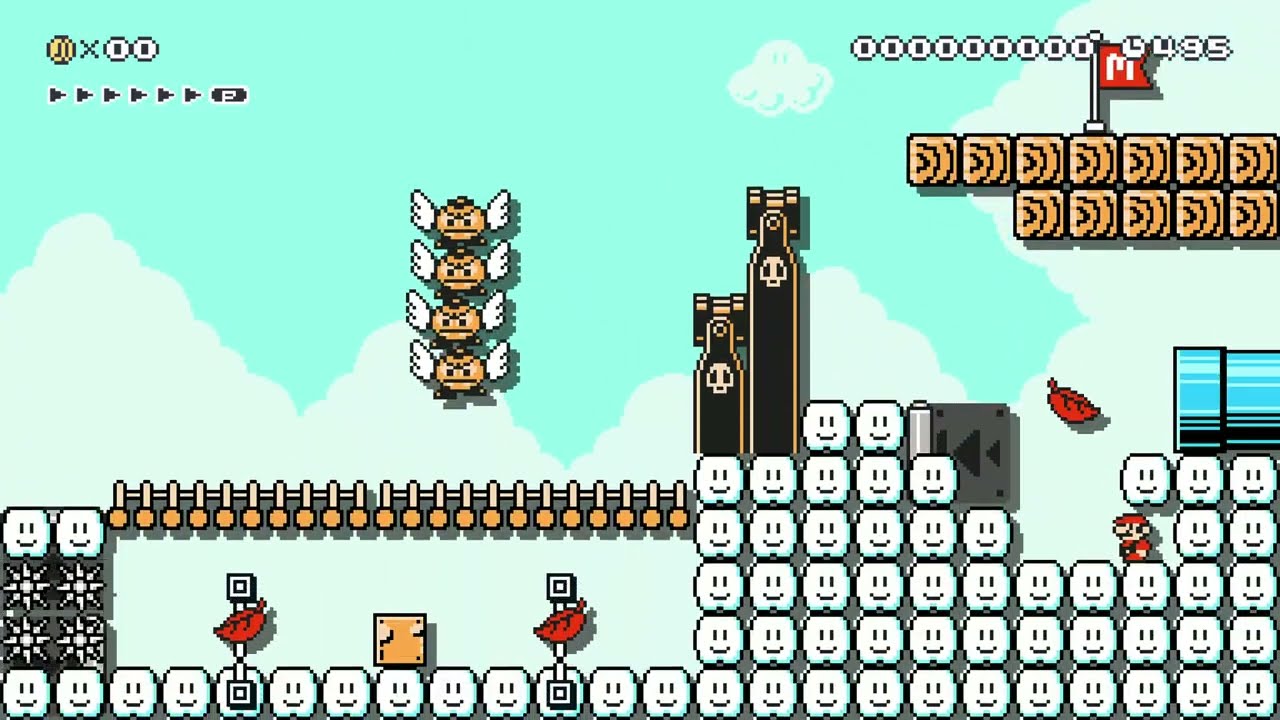 A short level by Gio22 🍄Super Mario Maker 2 Switch 2 No Commentary #dub