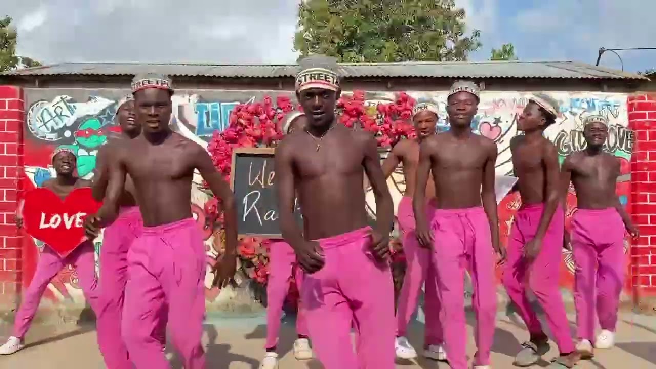 Greeting Video from Africa-Pink Pants