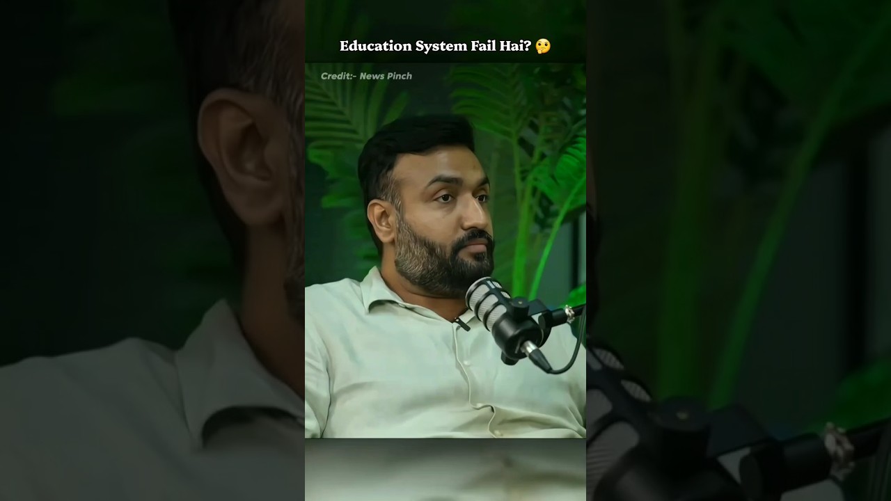 👉The Real Problem with the Education System! ⚠️ @TheNewsPinch #abhinavpandey #saurabhtripathi #ne...