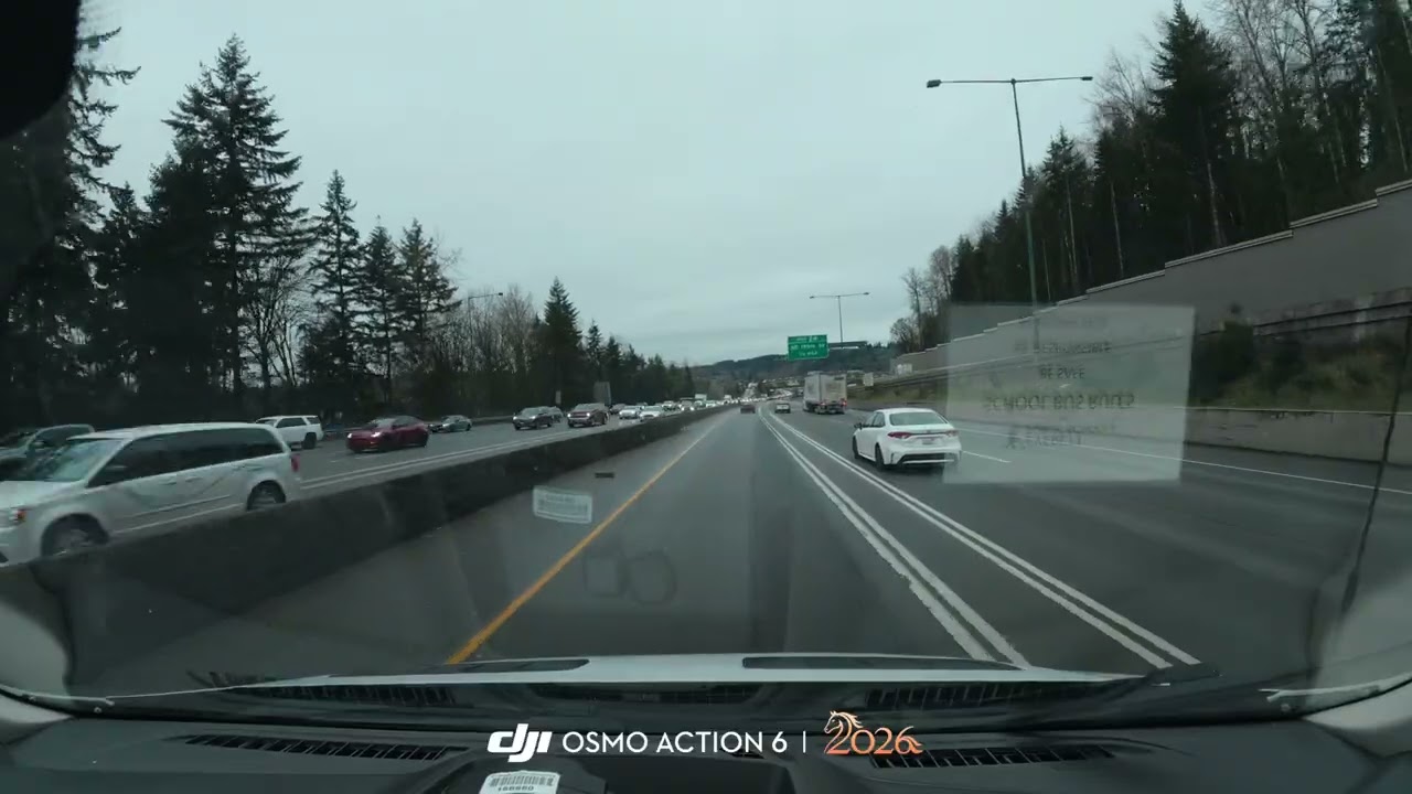 Rescue driver on I-405, Subaru Impreza 