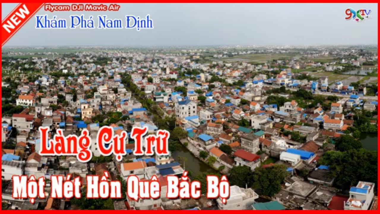 Vẻ Đẹp Làng Cự Trữ Trực Ninh - Một Nét Hồn Quê Bắc Bộ