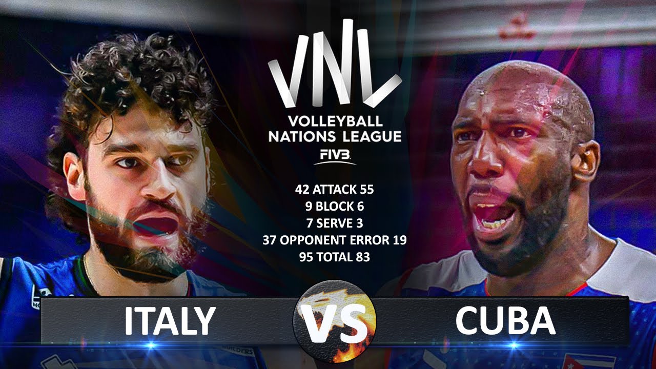 Italy vs Cuba | Quarter Final 1 | Men&rsquo;s VNL 2025