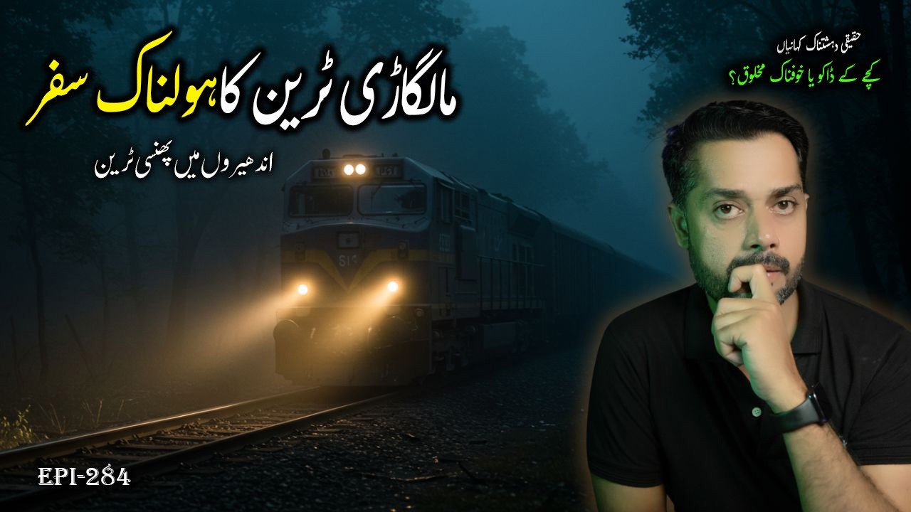Haunted Railway Tracks of Sindh | Real Horror Story | Midnight Freight Train Breakdown