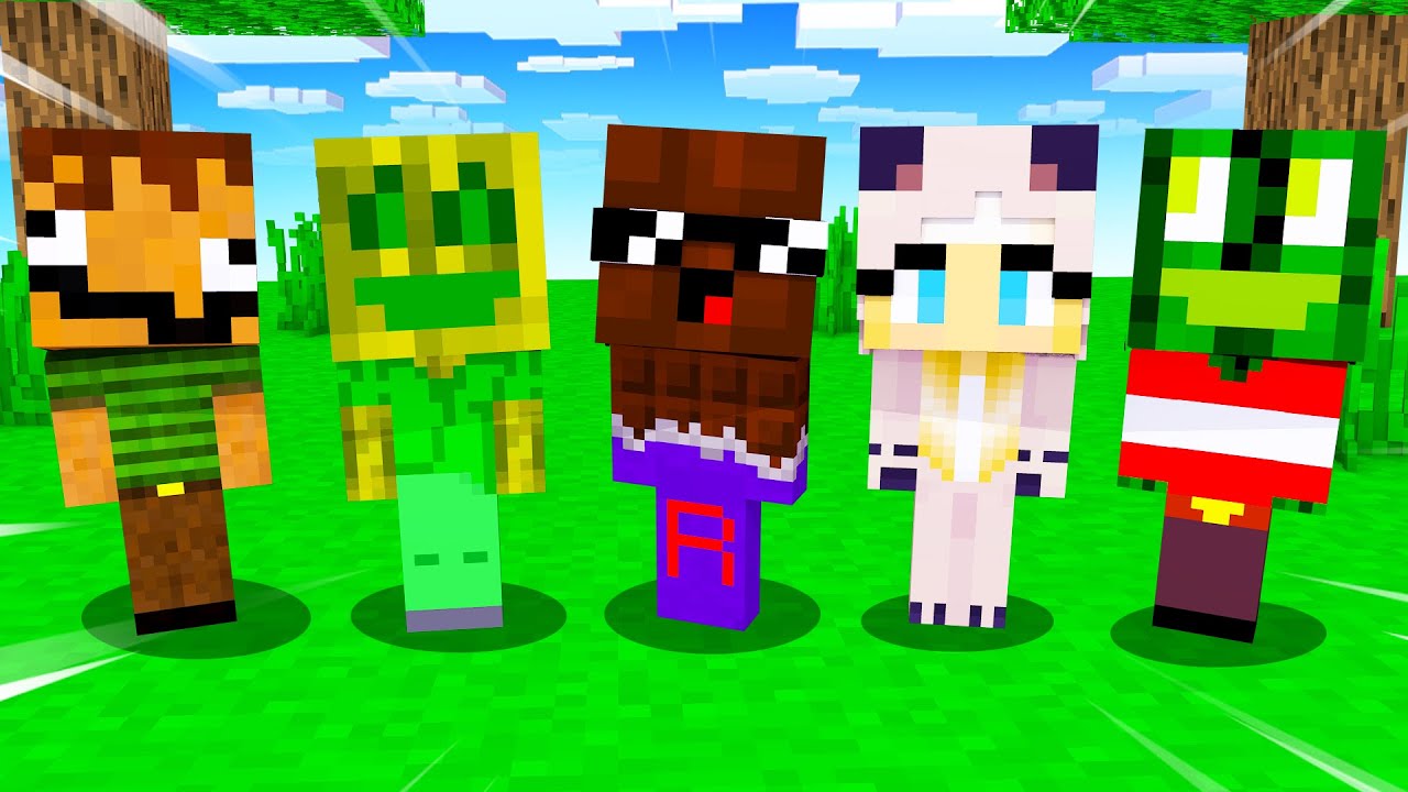 ISY, FLO, TOBBSS, JULIAN und ??? - Minecraft WOLF