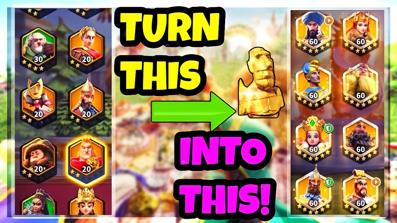 HOW TO GET MORE SCULPTURES! Rise Of Kingdoms Legendary Sculptures! [Best Ways!]