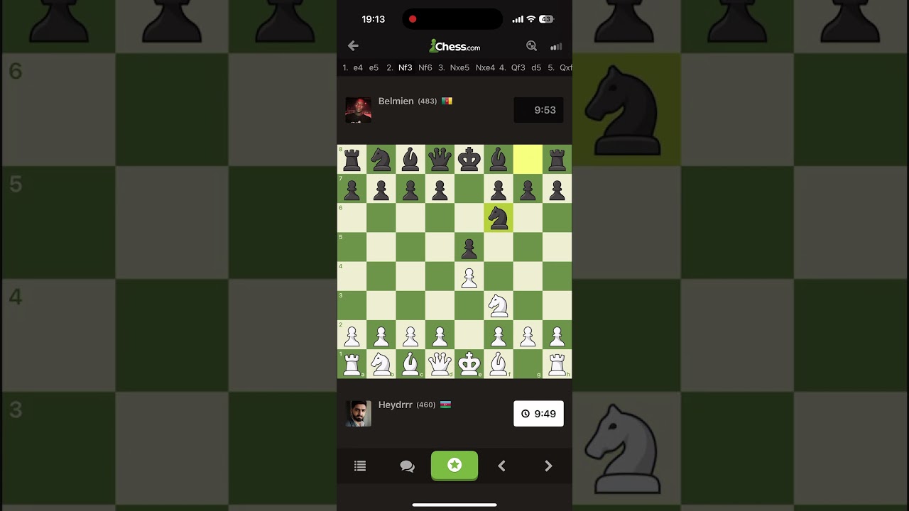 &ldquo;Bu Ağıllı Hərəkəti Hamı Bilmir! (Şahmat Sirri)&rdquo; #chess #games #şahmat #chessgame #checkmate #gaming
