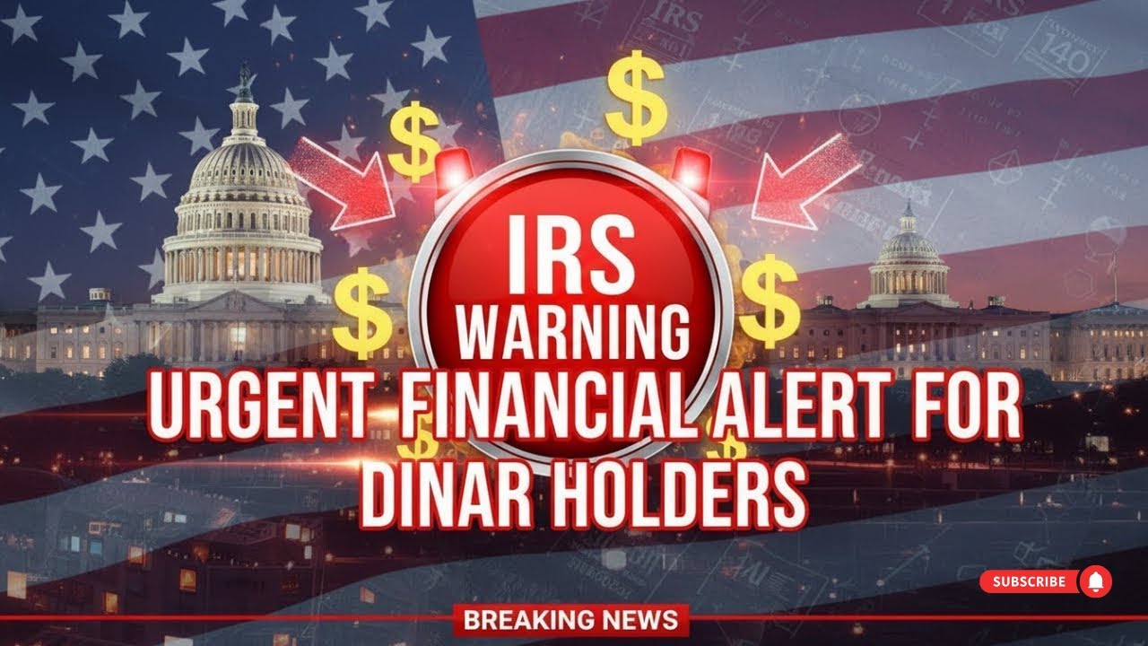 November 2025: Iraqi Dinar IRS Warning The Shocking Treasury Update That Changes Everything