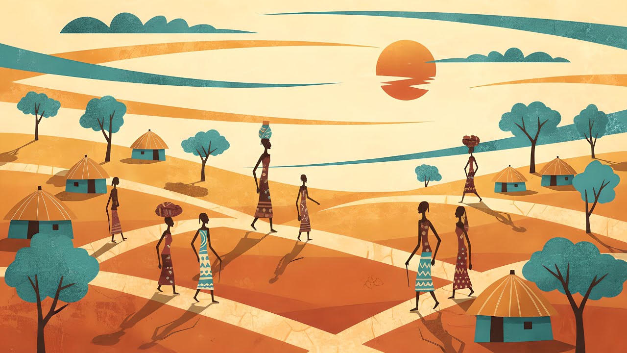 Tranquil Community Vibes | Afro Jazz Instrumental Grooves | Relax & Reflect