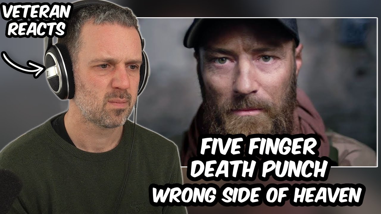 Veteran REACTS to Five Finger Death Punch - Wrong Side of Heaven (Therapist REACTS)