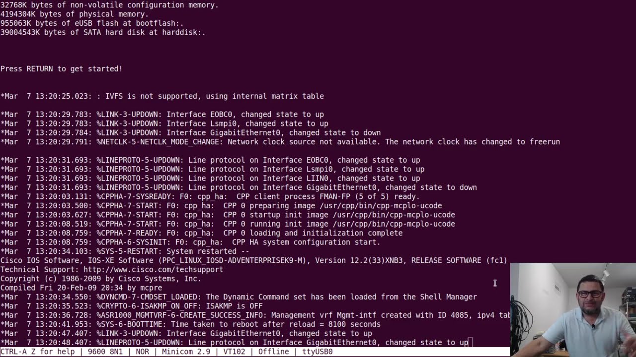 Rommon Recovery Procedure for the Cisco 1004 Router