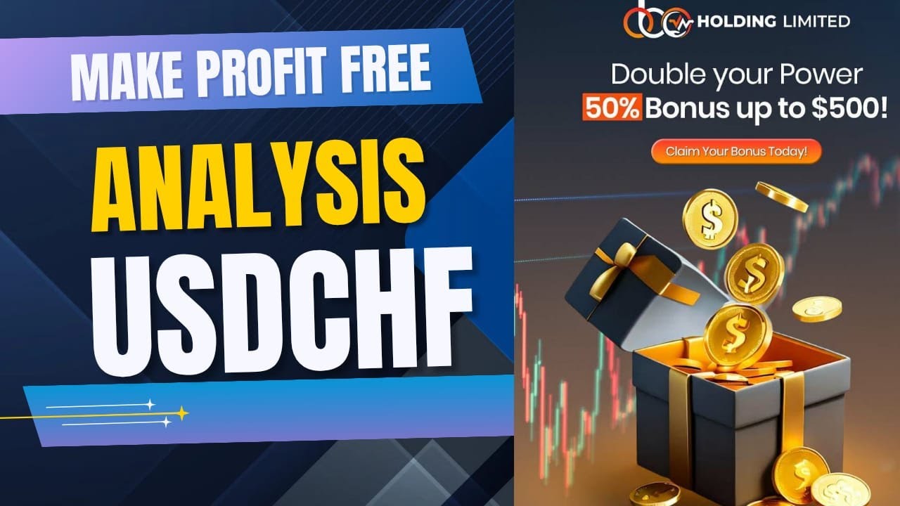 Live Forex Trading: Trading USD/CHF for a nice profit trade explained