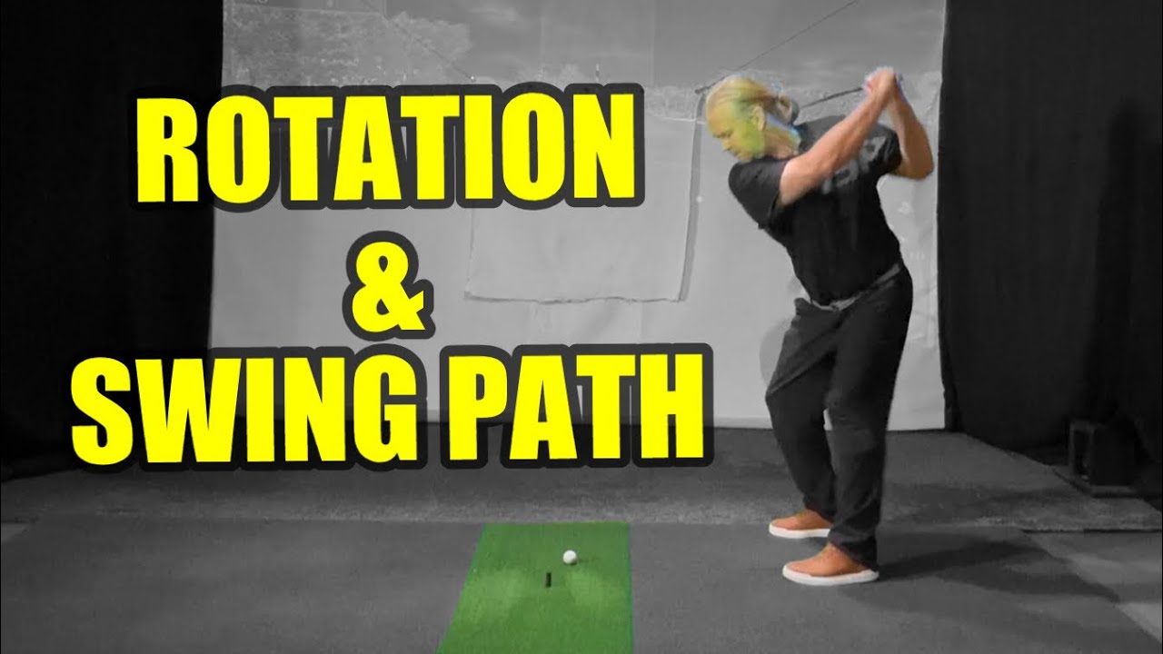 Rotation and swing path and the balance between.