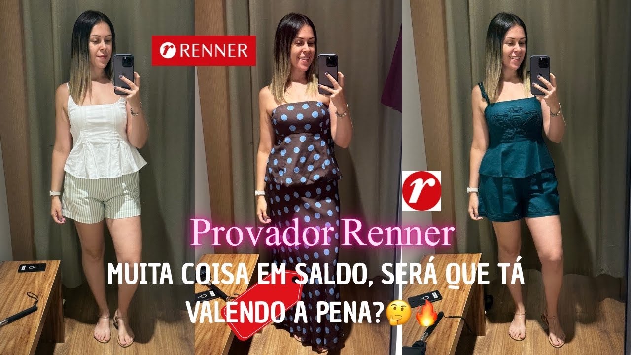A Renner me mandou uma pe&ccedil;a estragada? 😱 Provador Real