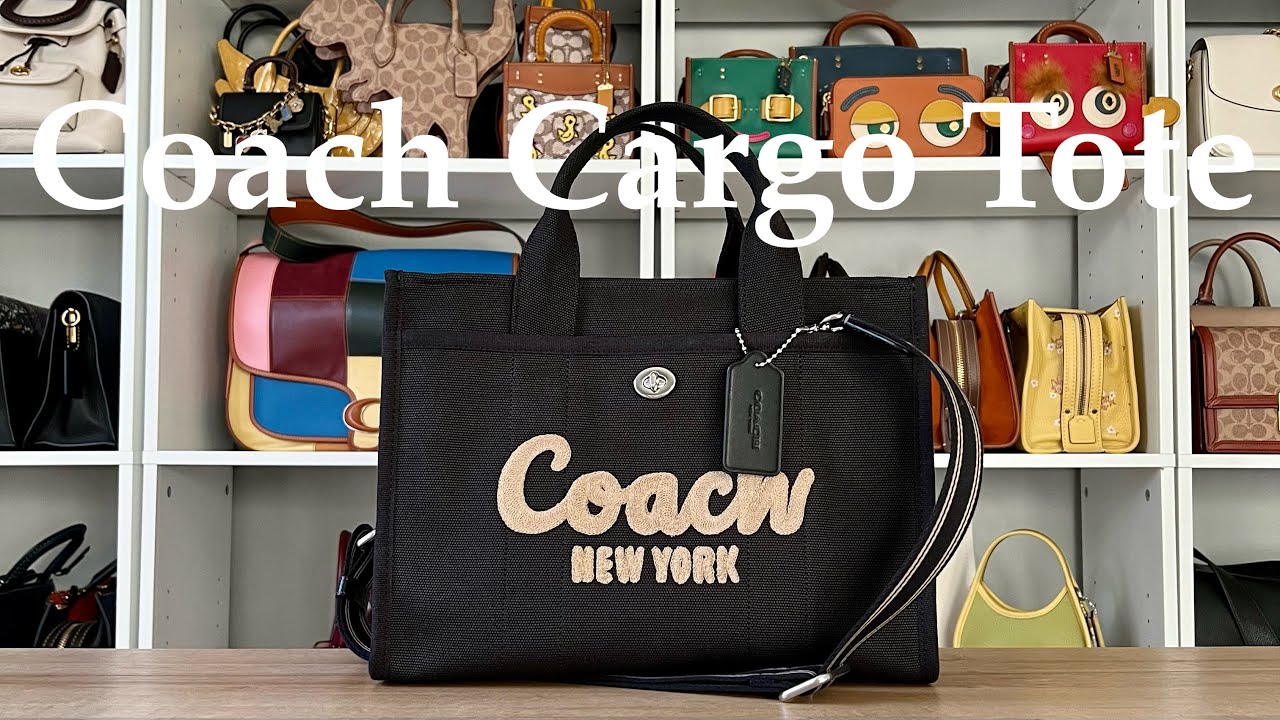 Coach Cargo Tote: Review and What Fits