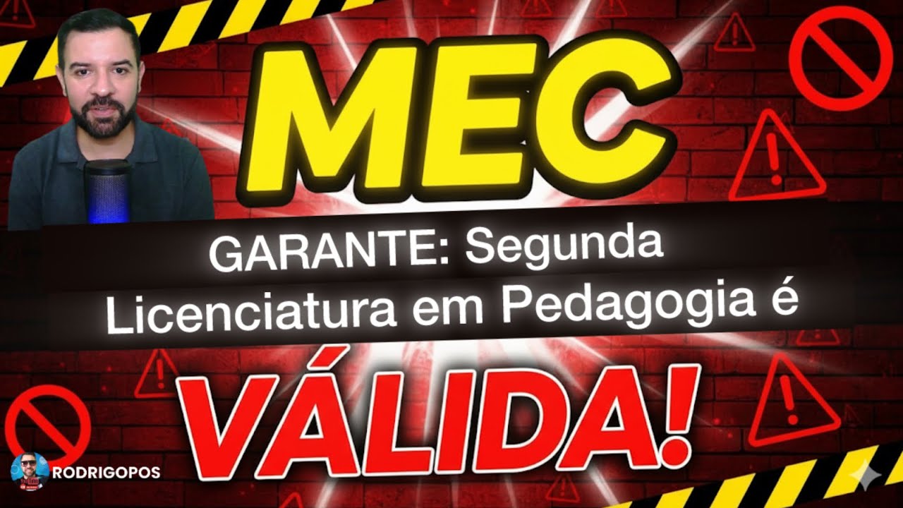 Segunda Licenciatura em Pedagogia é VÁLIDA!Mas, o diploma foi rejeitado por que ? 
