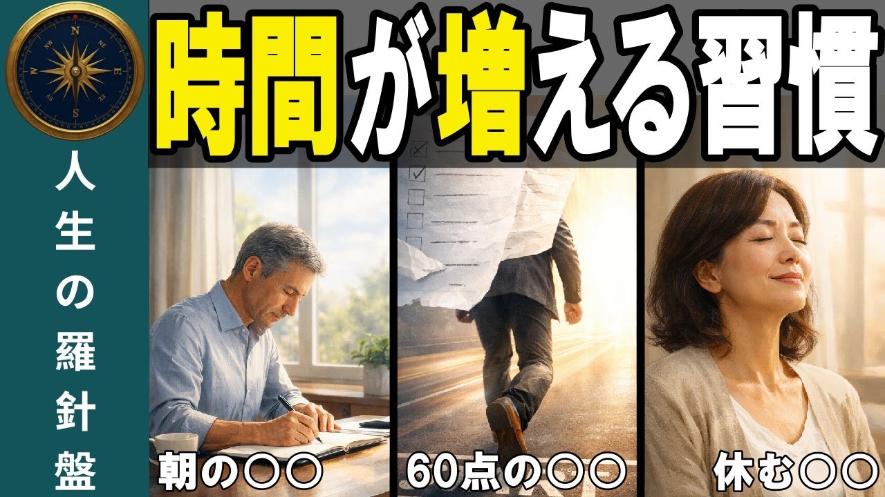 【生産性爆上げ】頑張らなくても時間が増える大人の習慣10選