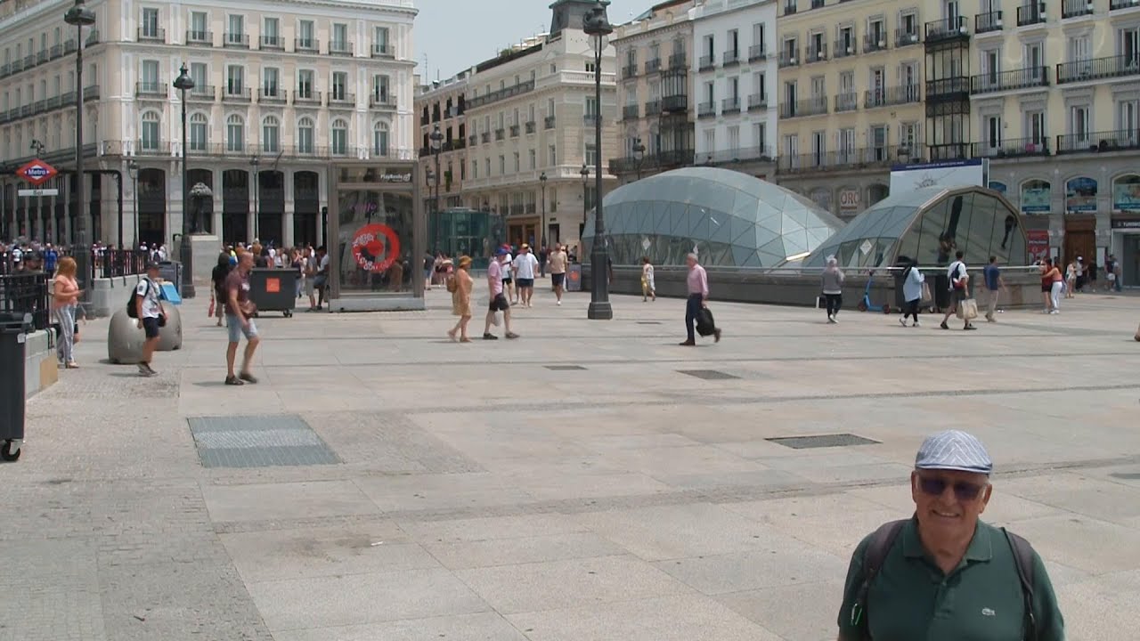 Madrid battles heatwave