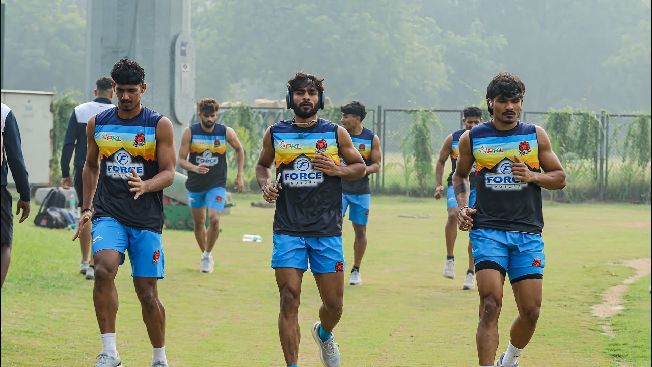 ☀️ Puneri Paltan Morning Run & Fun Talks | Team Bonding Moments | Ajay Thakur Leads the Squad