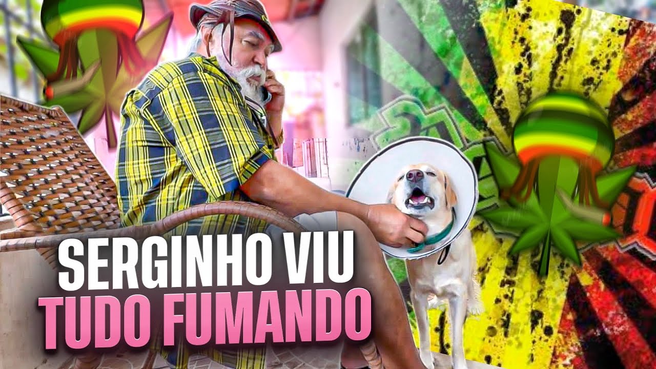 SERGINHO VIU NAS CÂMERAS A FESTA DOS FUMANTES 🤣🤣🤣 | LUIZ DO SOM