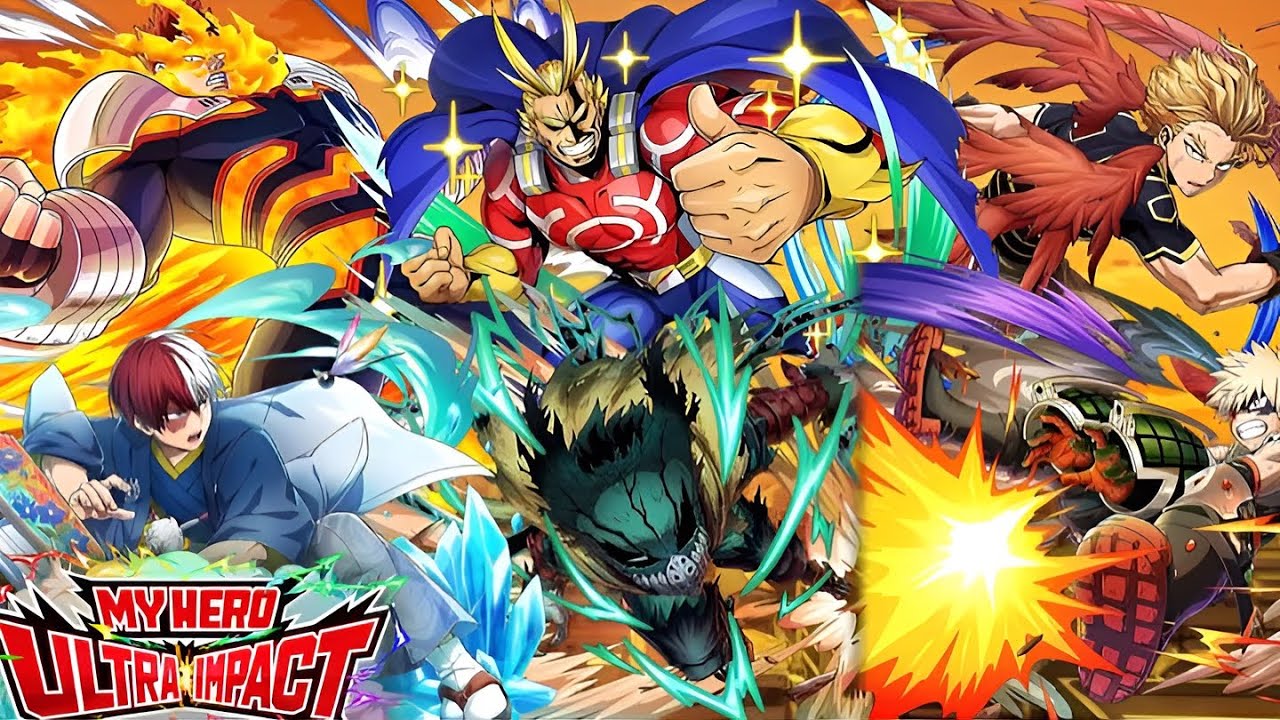 MY HERO ACADEMIA ULTRA IMPACT EVERY UR PLUS ULTRA ANIMATION POST 1ST ANNIVERSARY