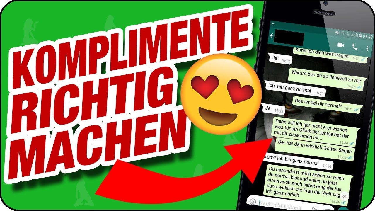 DARUM SOLLTEST DU EINEM MÄDCHEN NICHT ZU VIELE KOMPLIMENTE MACHEN... | Chat Analyse