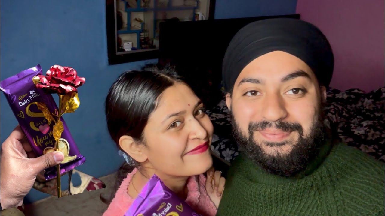 Chocolate day wala din wife pa kiya prank 🤣❤️                #PrashiCouple #chocolateday #prankvideo