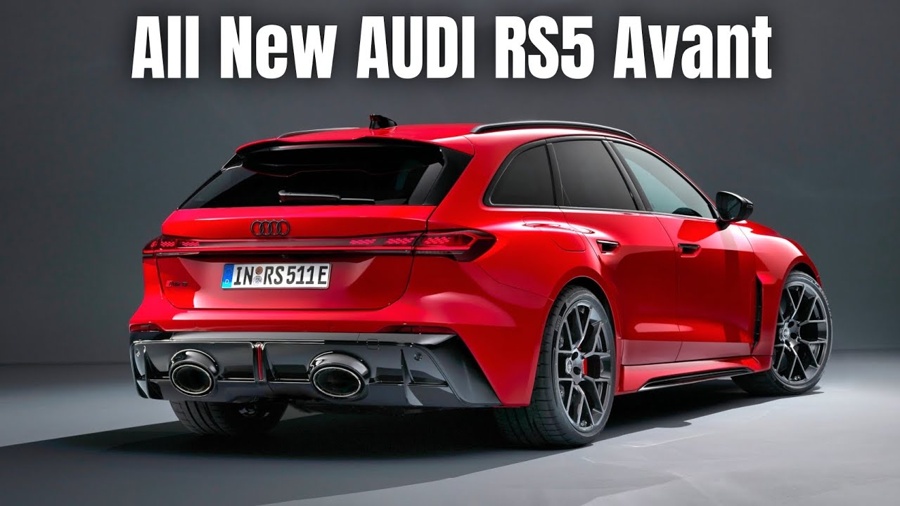 All New 2026 AUDI RS5 Avant gives 0 chances to BMW M5!
