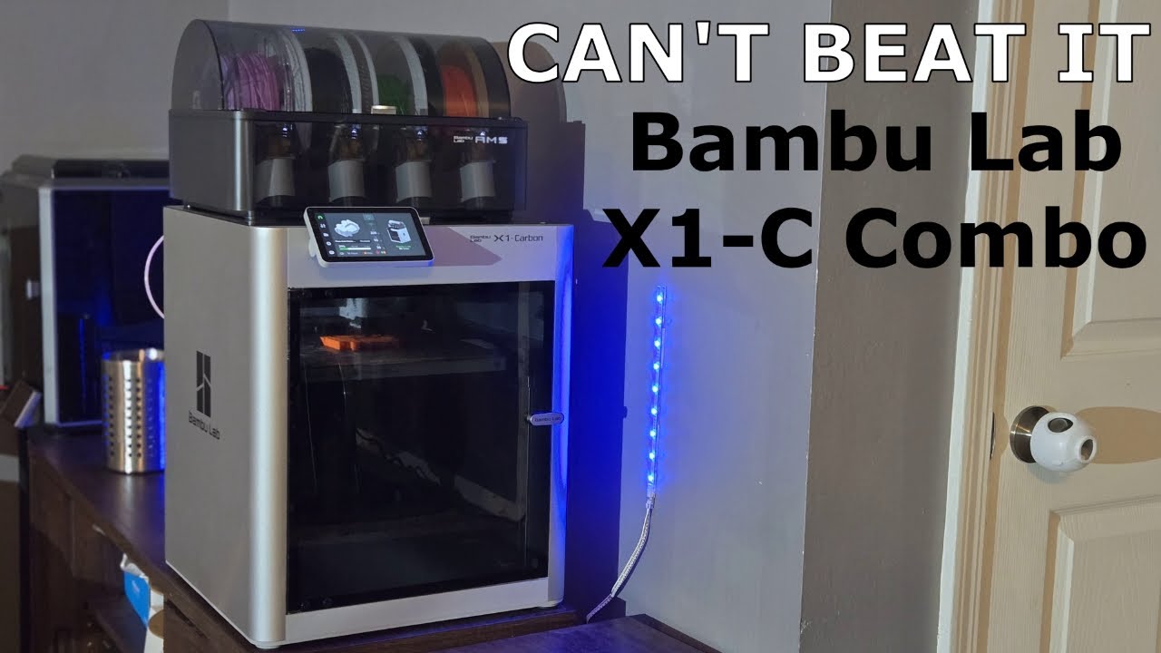 Bambu Lab X1 Carbon Combo — почему это лучший 3D-принтер (полный обзор)
