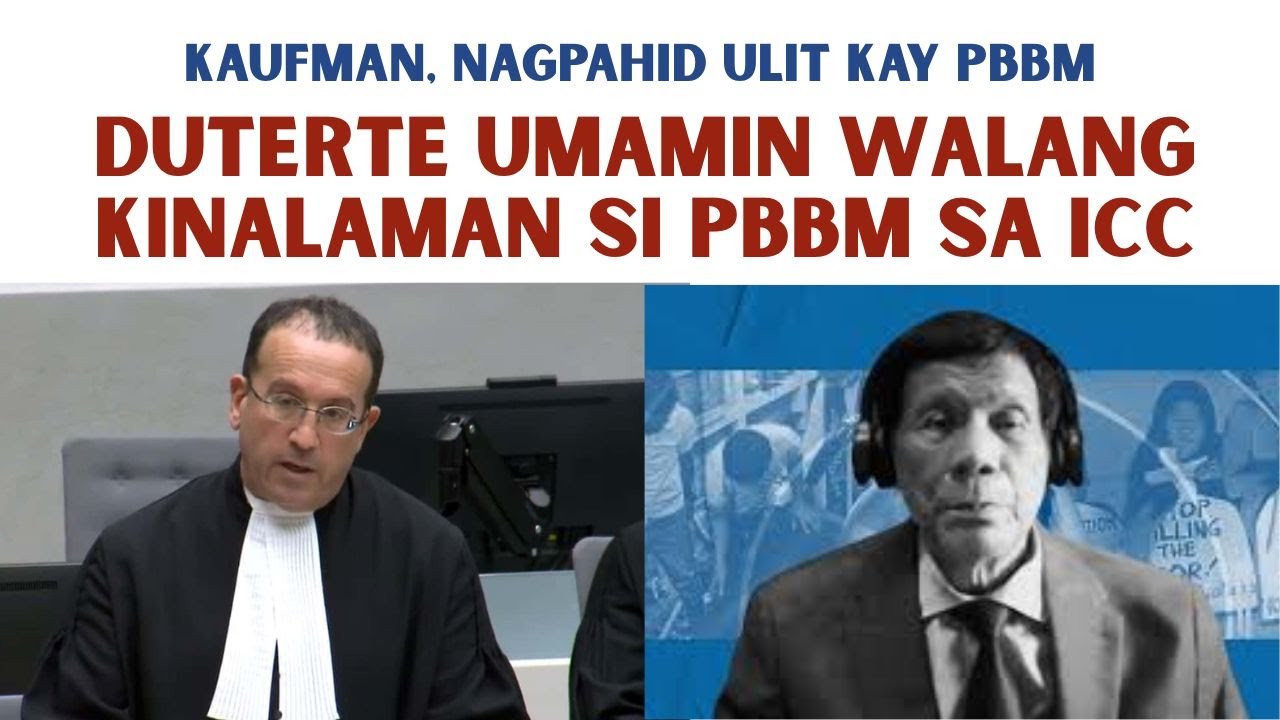KAUFMAN, NAGPAHID ULIT KAY PBBM|  SINU NG6ALIN6 TALAGA