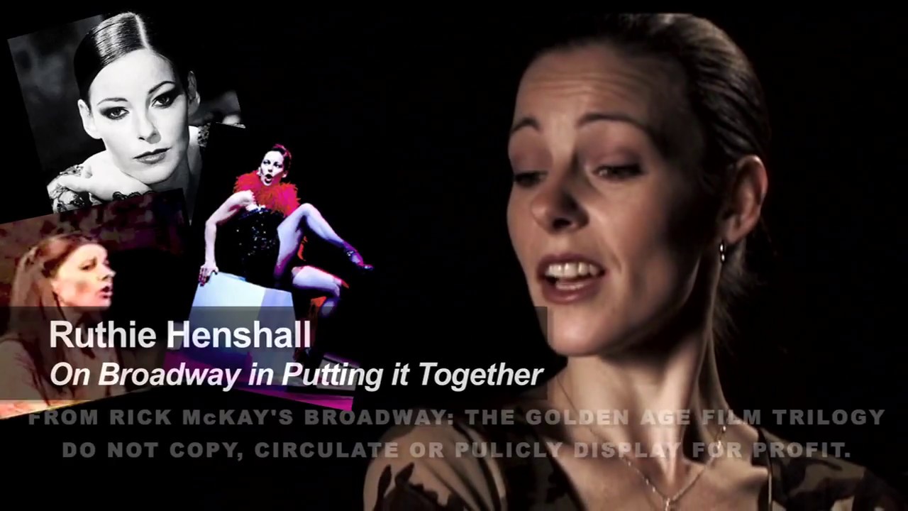 Rick McKay's RUTHIE HENSHALL - from BROADWAY: GOLDEN AGE TRILOGY