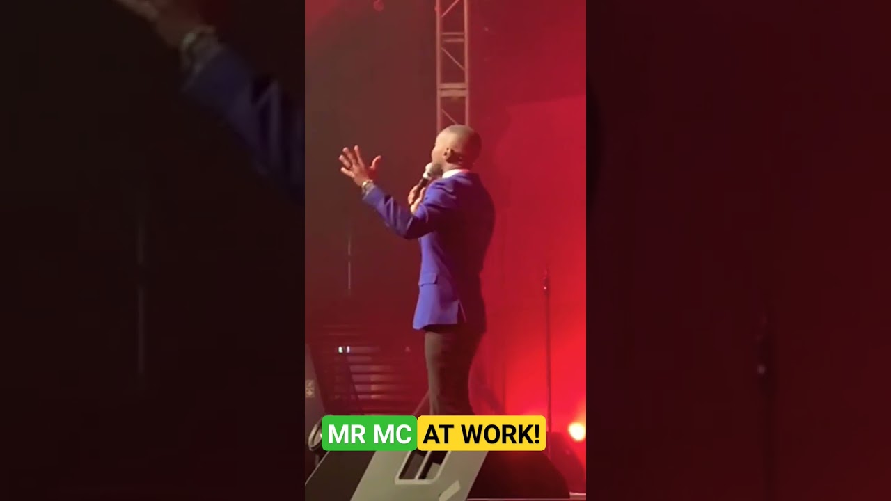 MR MC at work! 🎤🔥💯 #mc #creative #host #love #passion #gospel #Christian