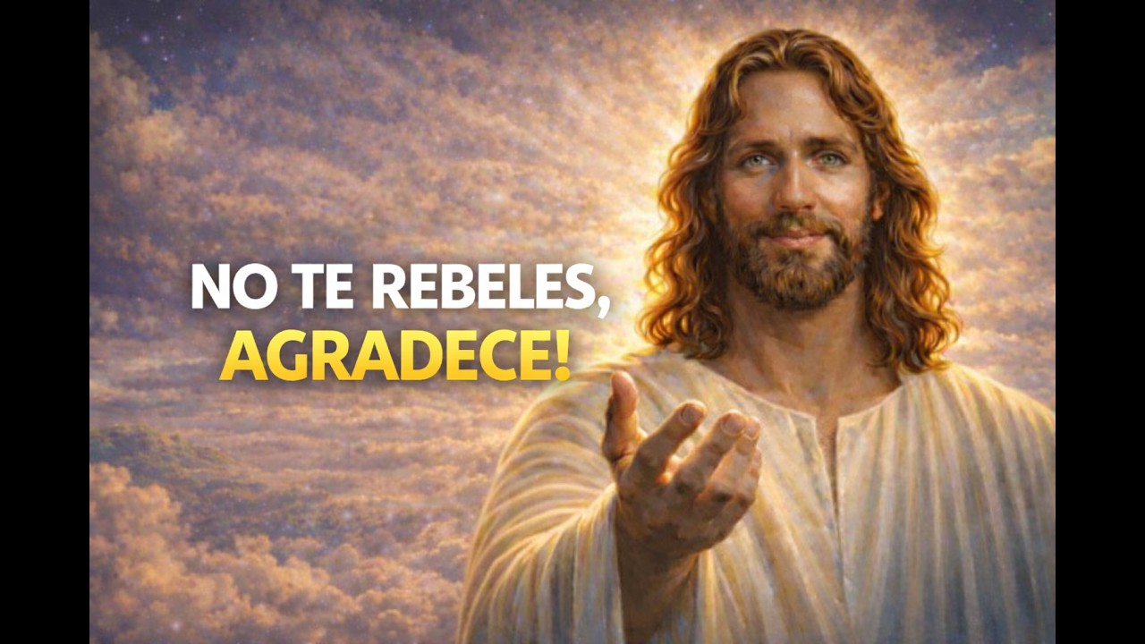 JESÚS ¡NO TE REBELES, AGRADECE!  MEDITACIÓN QUE SANARÁ TU ALMA ✨🌿