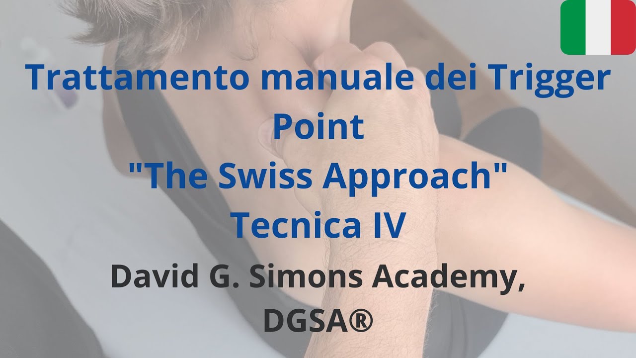Terapia Manuale dei Trigger Point: Tecnica IV