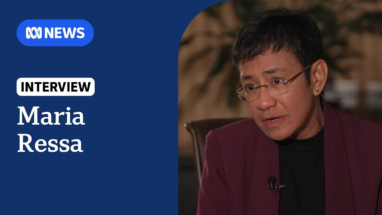 Journalist Maria Ressa on the breakdown of facts, truth & trust | ABC NEWS