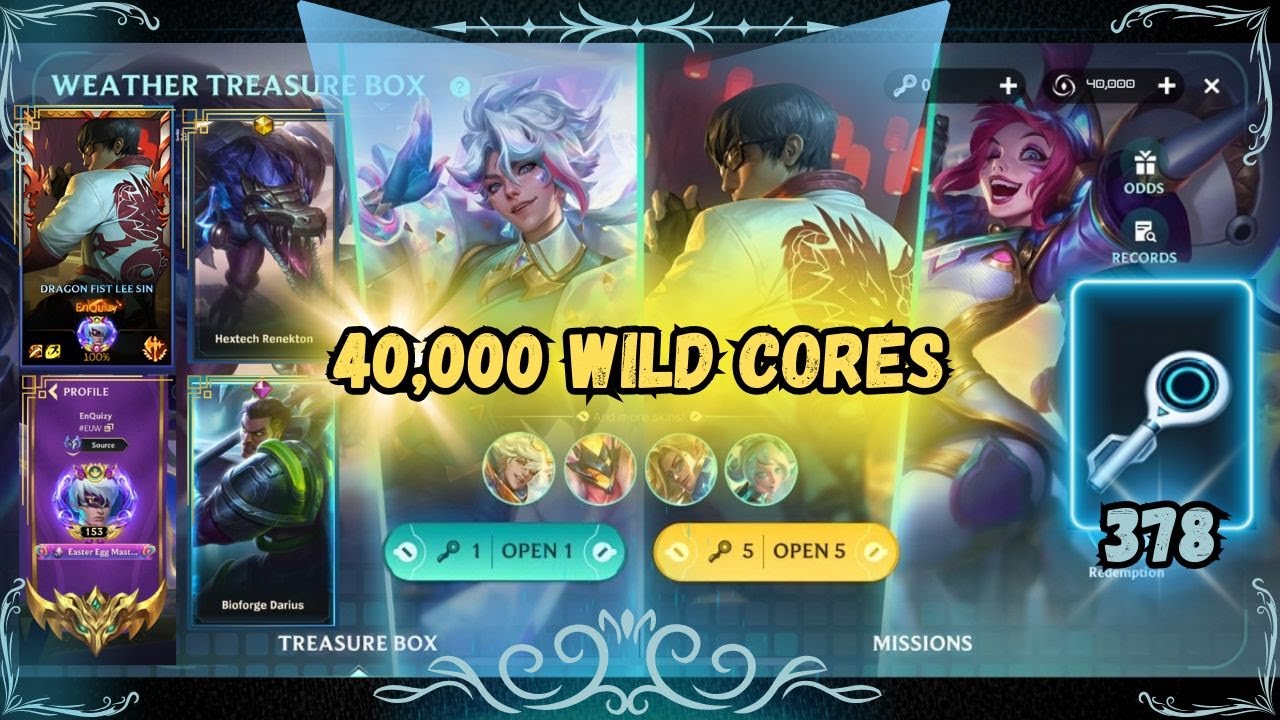 40,000 Wild Cores on Weather Entity Gacha! Worth It?